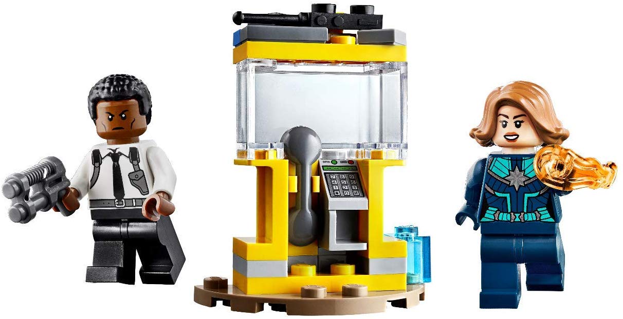 lego captain marvel nick fury