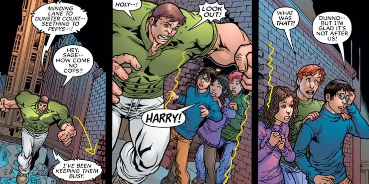 Diagon Alley Entrance Marvel Comics Crossover