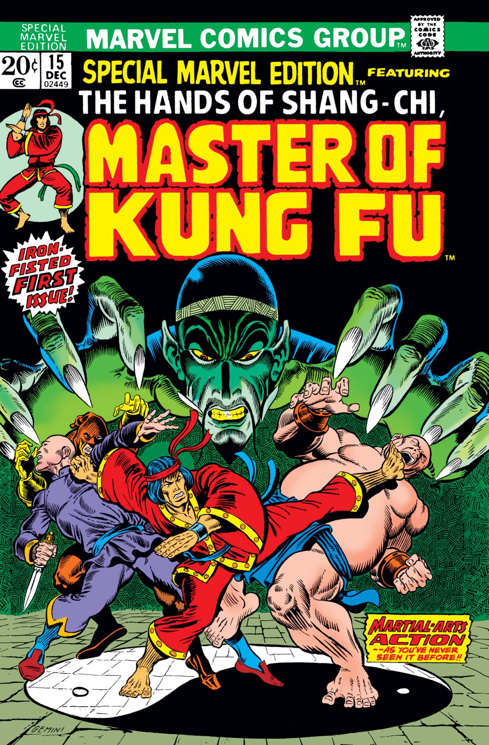 Original Cover Special Marvel Edition #15 Shang-Chi