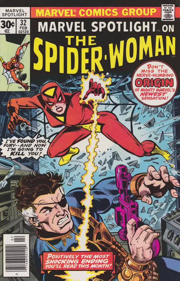 Spider-Woman Comic Cover Art