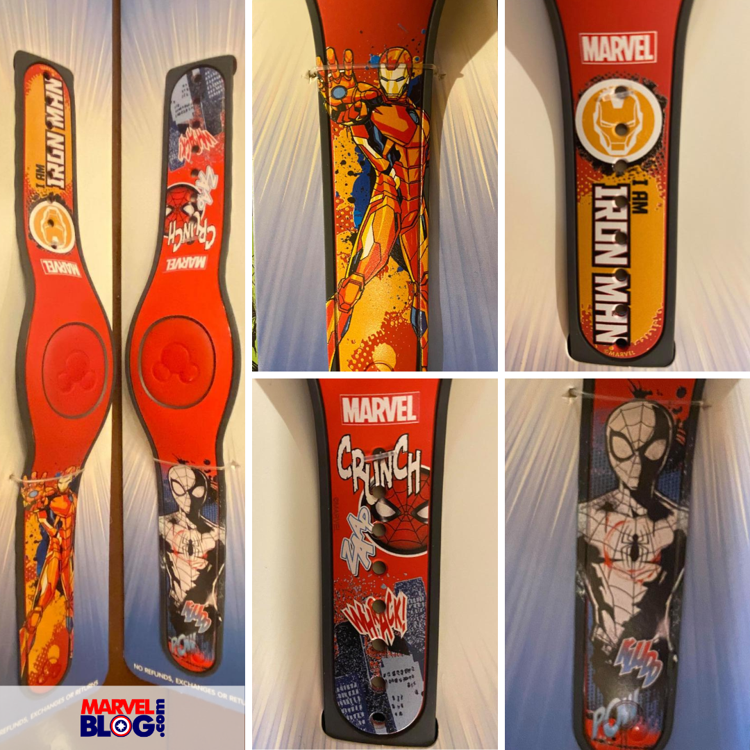 All New Marvel Magic Bands ft. Iron Man & SpiderMan
