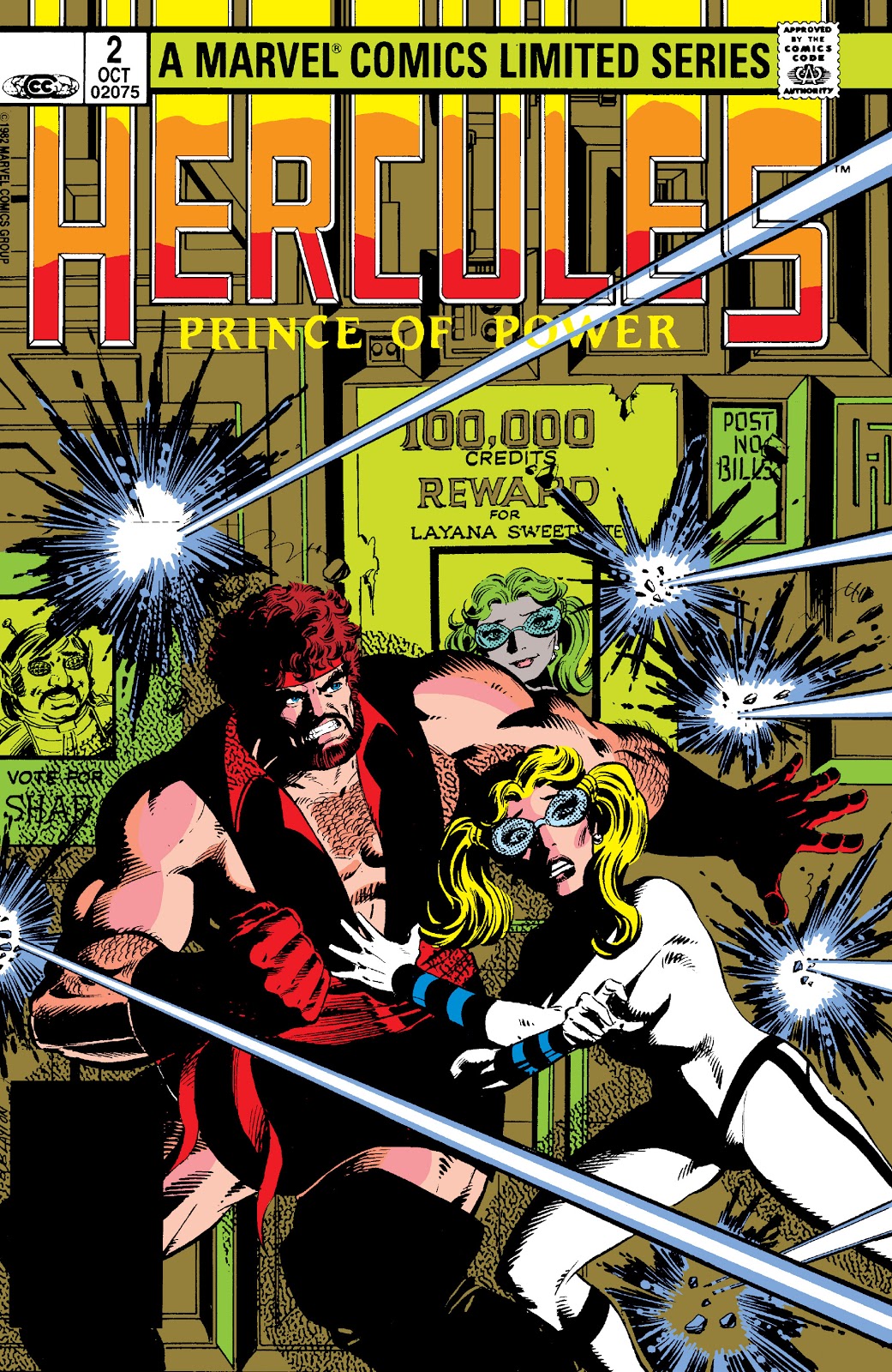 Hercules in a marvel comic