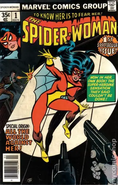 spider woman first issue in comics