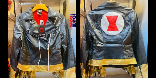 Black Widow Leather Jacket at Disney Springs Marketplace Co-op