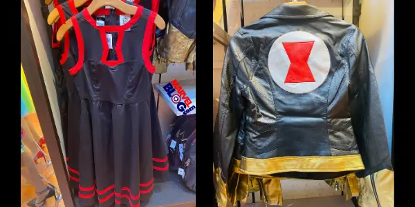 black widow dress and jacket Disney Springs Marketplace Co-op