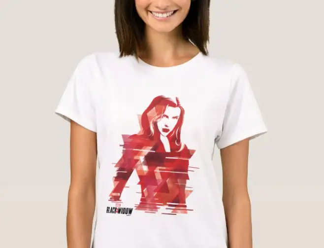 black widow marvel mania shirt hourglass