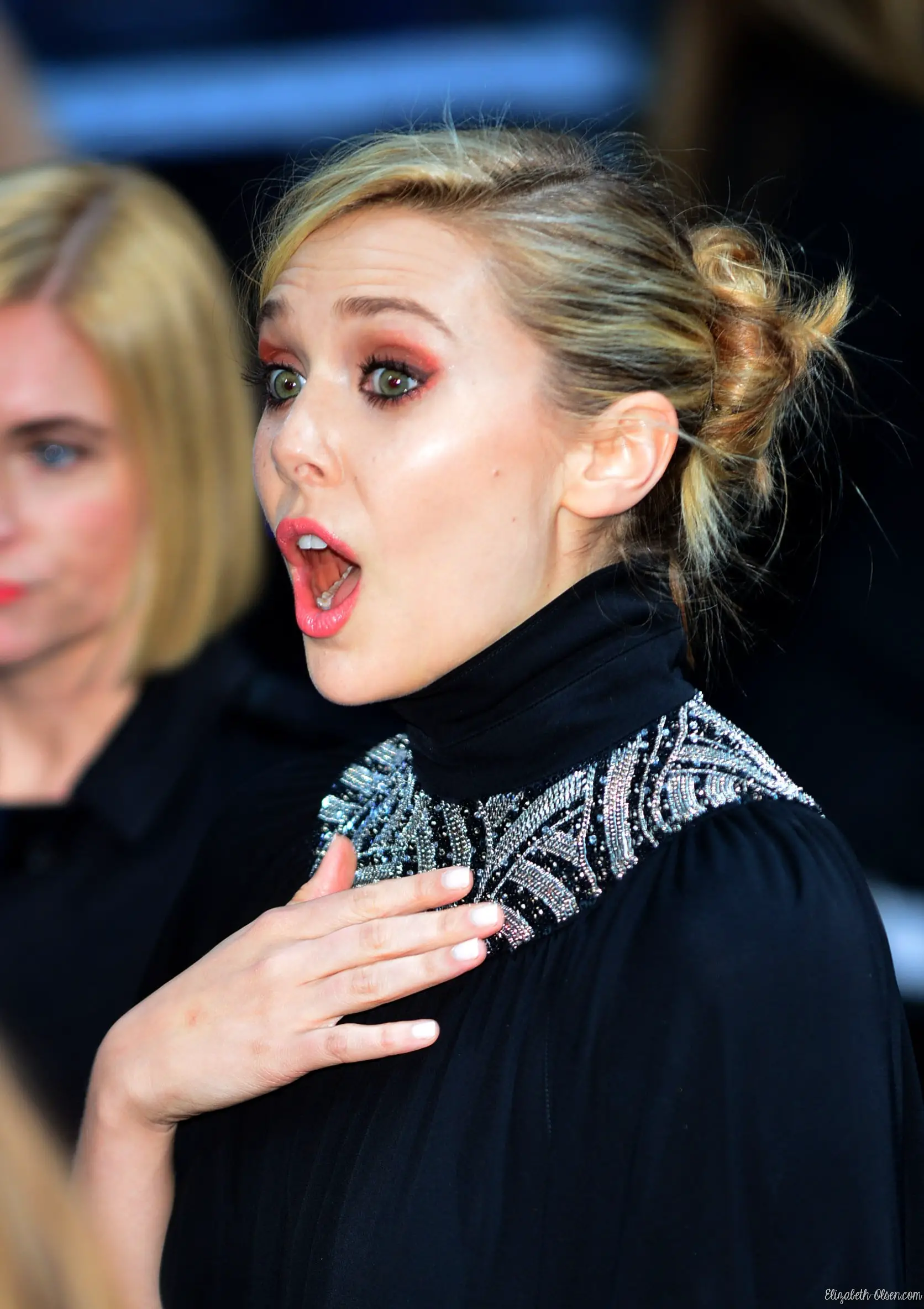 Elizabeth Olsen at Age of Ultron London Premiere