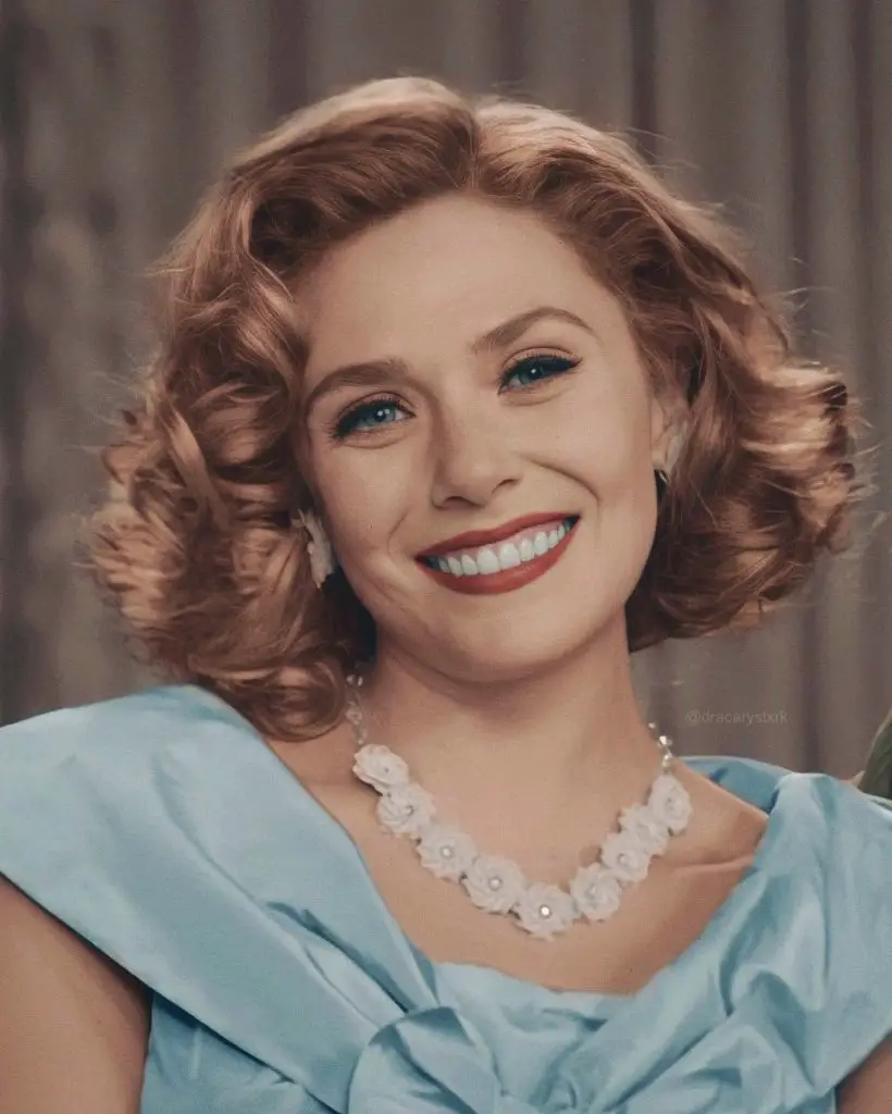 Elizabeth Olsen in WandaVision