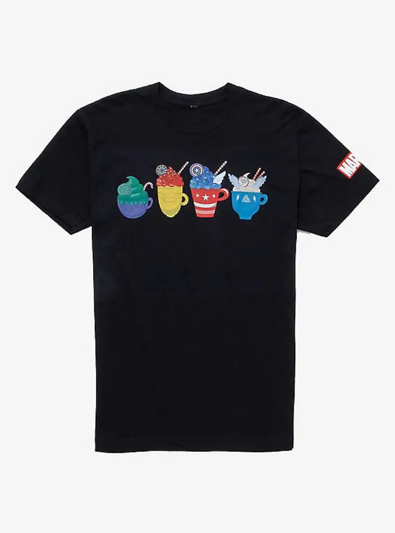 Marvel Eat the Universe Hot Cocoa Holiday Tee