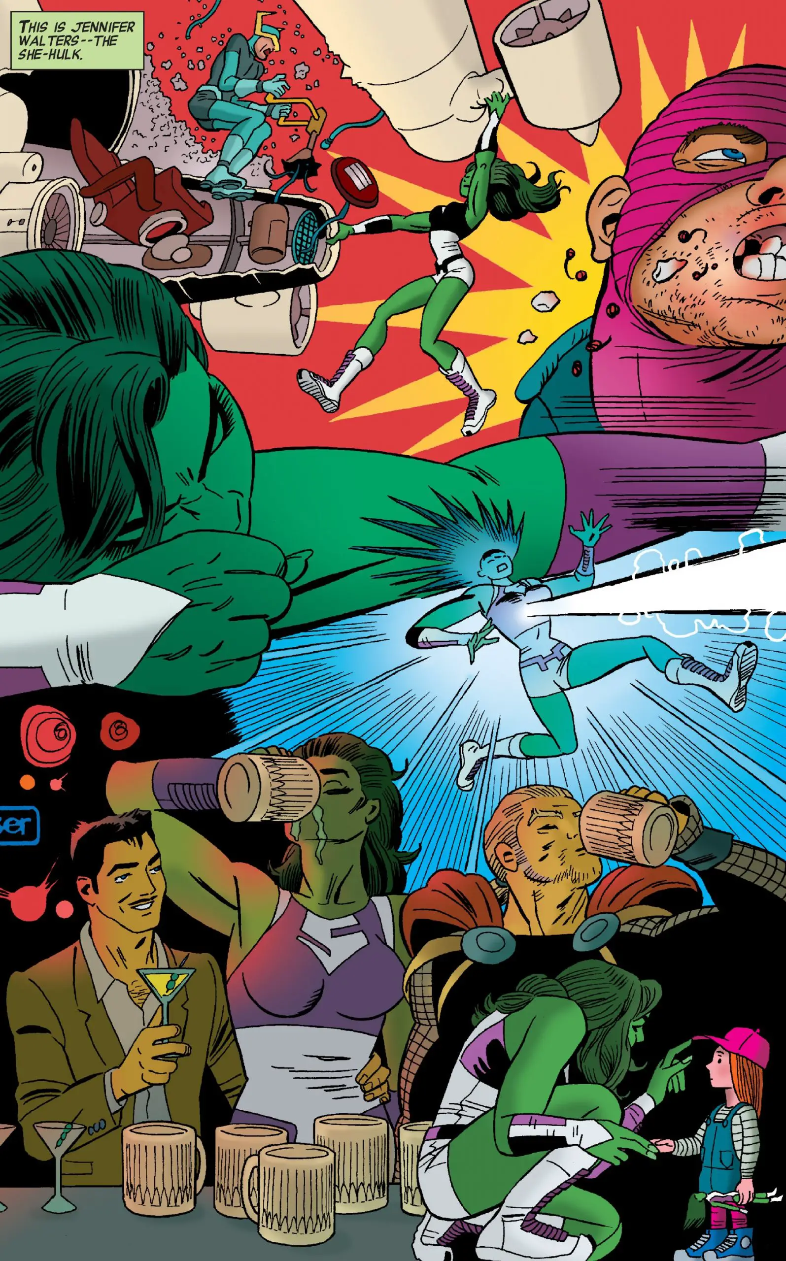 She-Hulk Law and Disorder splash page