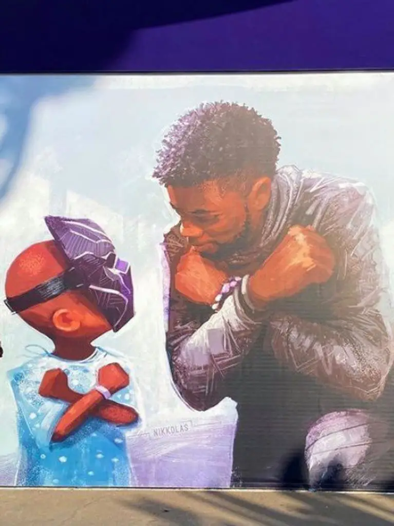 Black Panther Mural