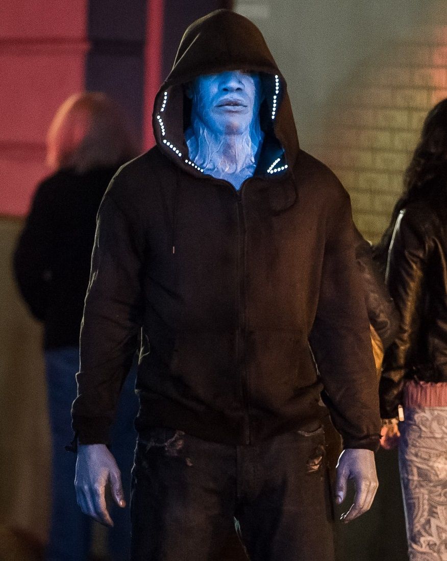Jamie Foxx as Electro in The Amazing Spider-Man