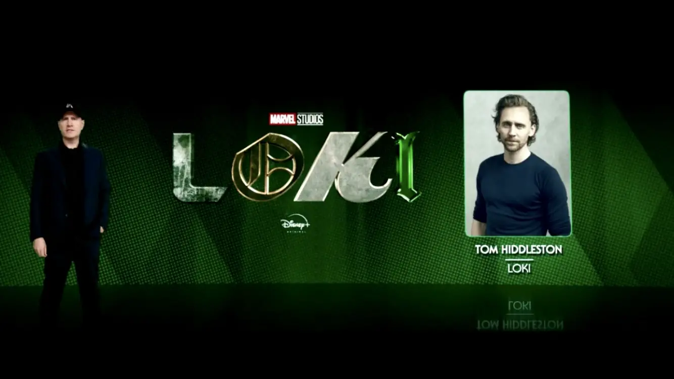 Kevin Feige presenting Loki Trailer