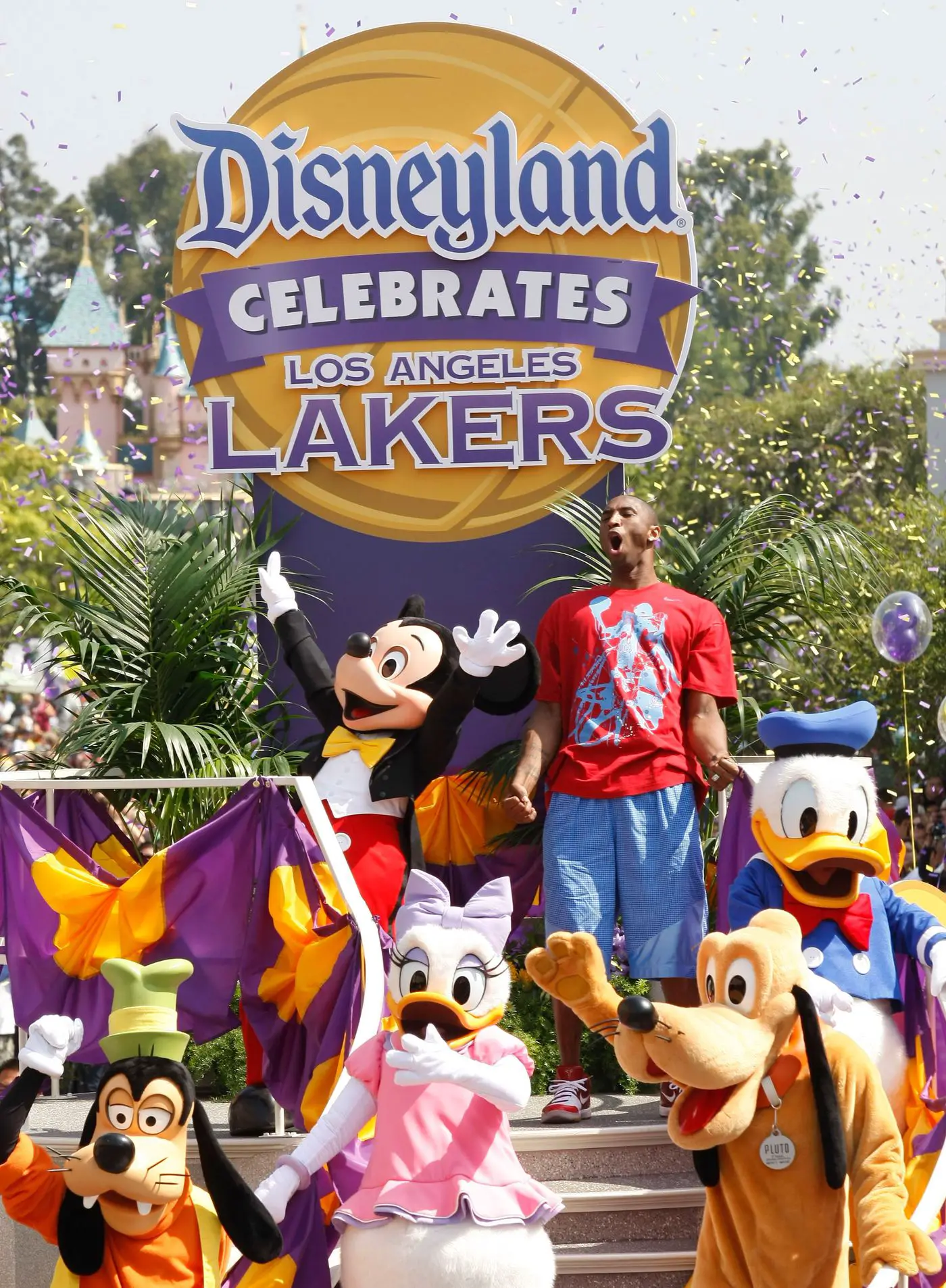 Kobe Bryant at Disneyland