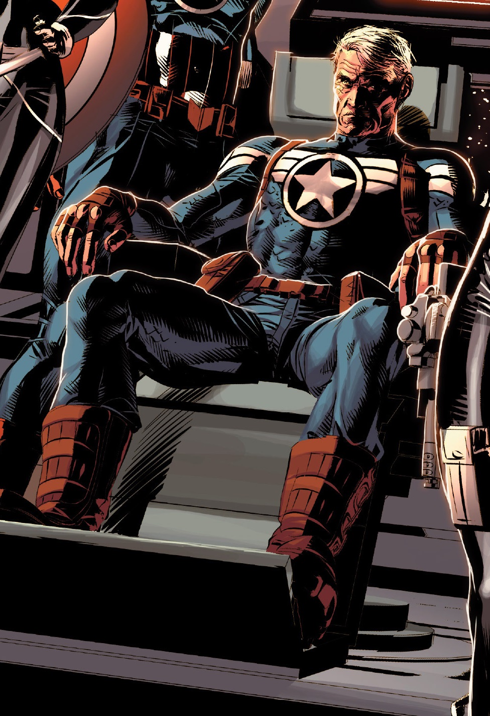 Old Man Steve Rogers from Avengers Volume 5 Issue 37