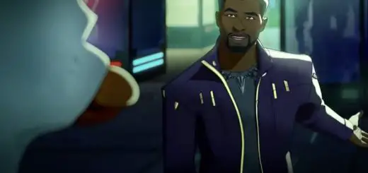 T'Challa Voiced by Chadwick Boseman and Howard the Duck