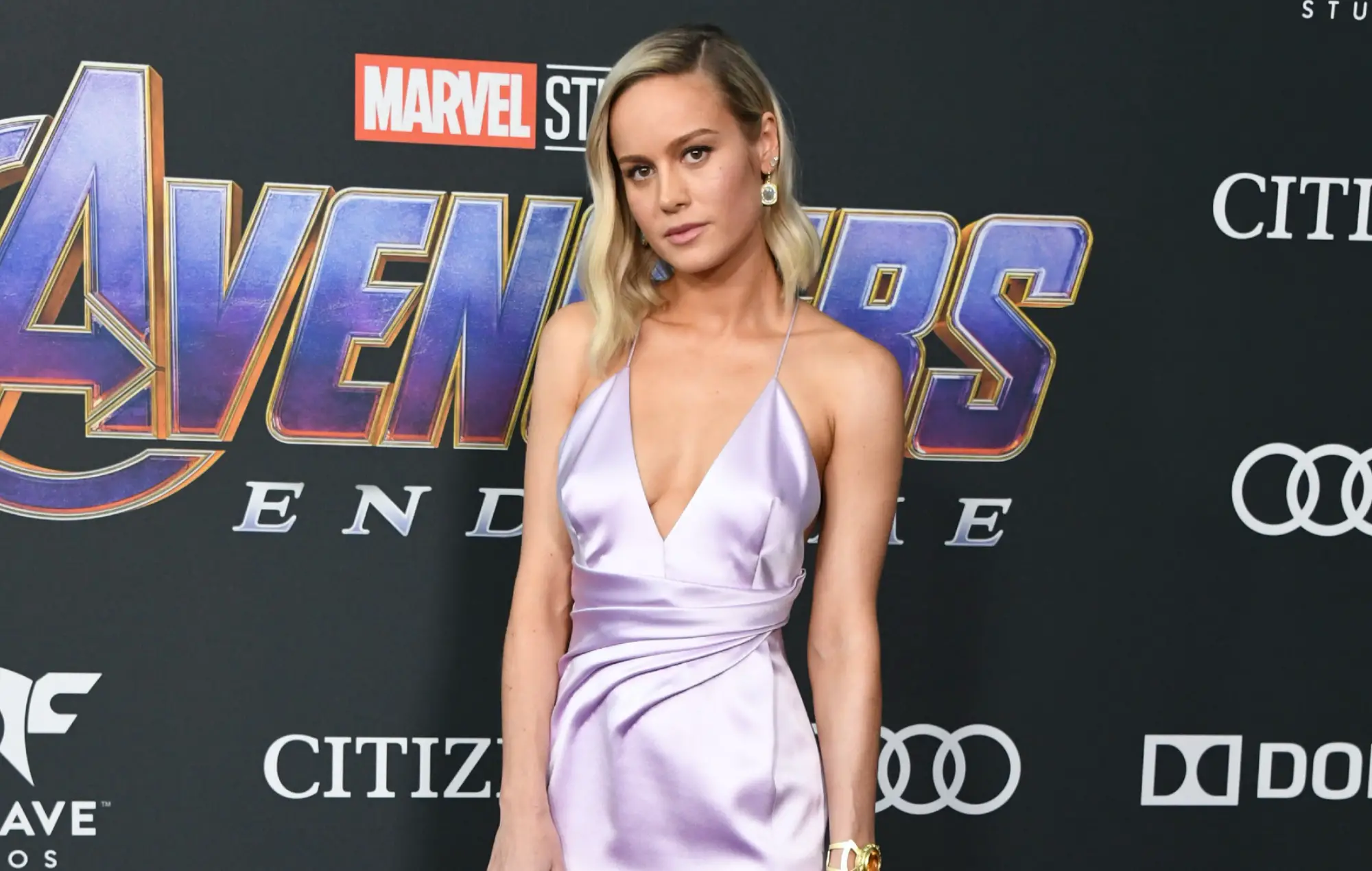 Brie Larson at Avengers Endgame premiere