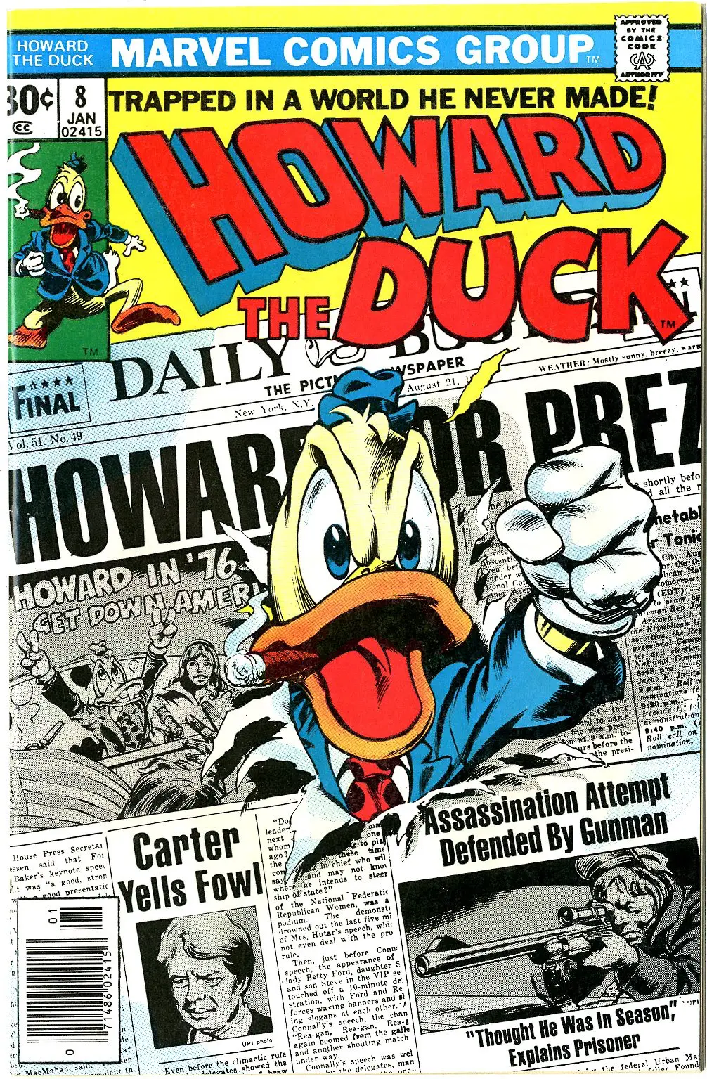 Howard the Duck Runs for President 1976