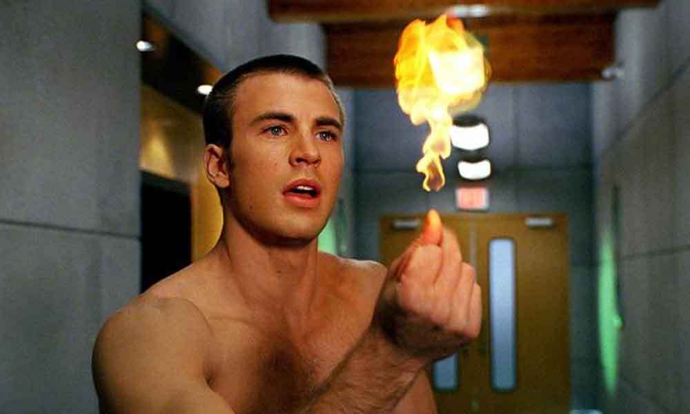 chris evans human torch fantastic four