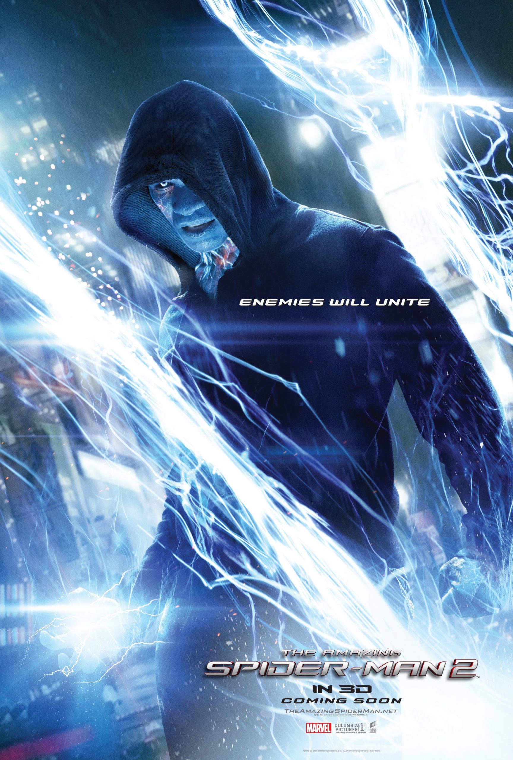 Jaime Foxx as Electro in The Amazing Spider-Man 2