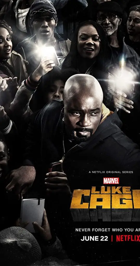 Mike Coulter as Luke Cage on Netflix series poster