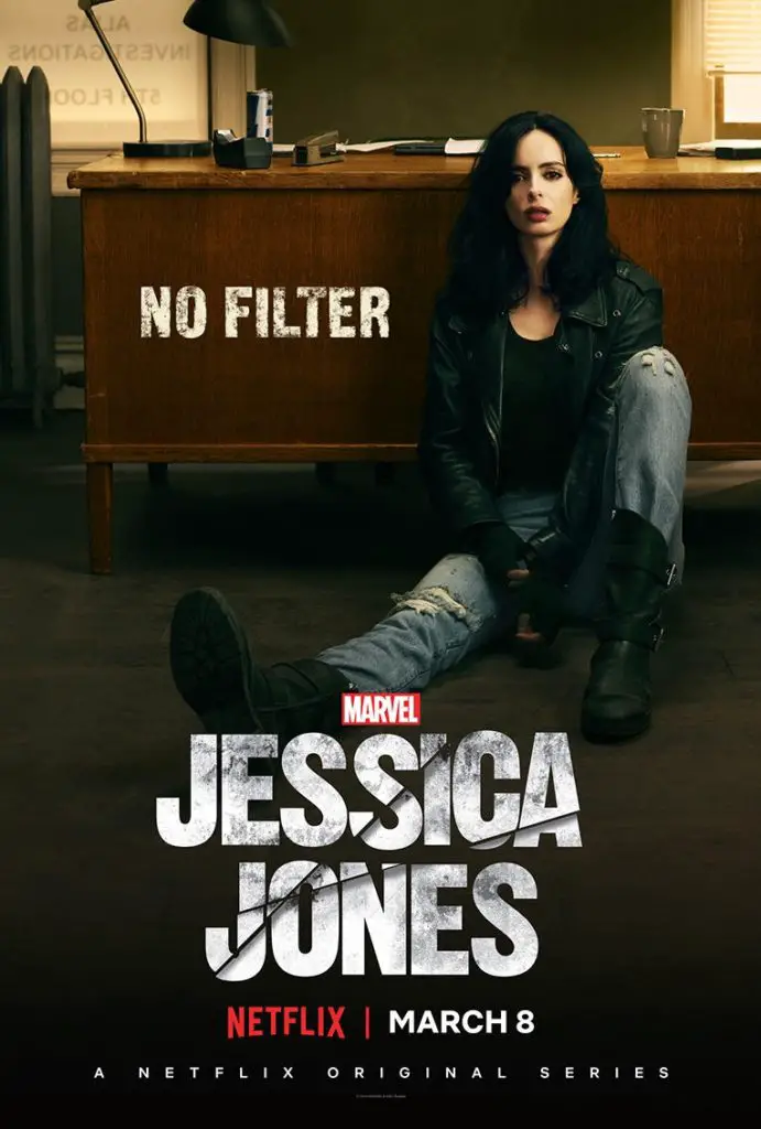 Krysten Ritter as Jessica Jones in the Netflix Original Series