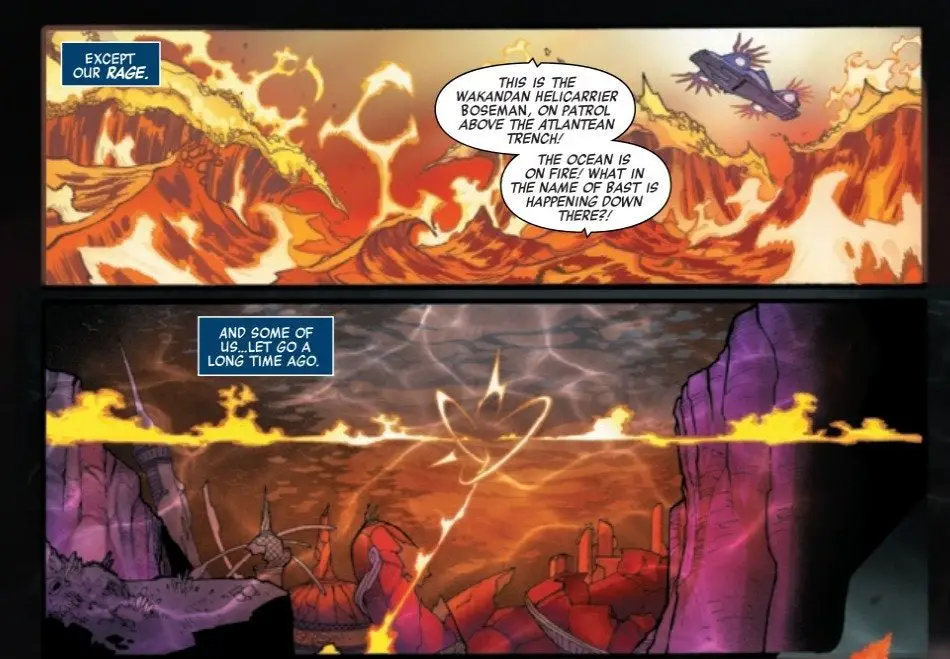 Boseman Helicarrier from Avengers #41