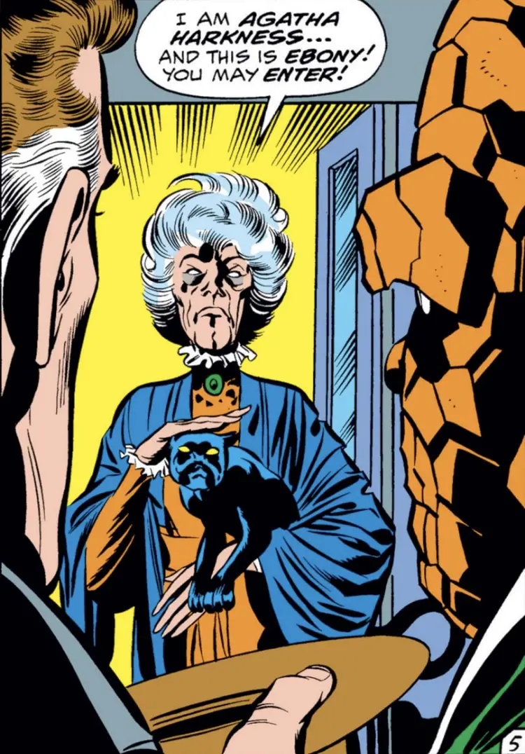 Agatha Harkness first appearance in FF