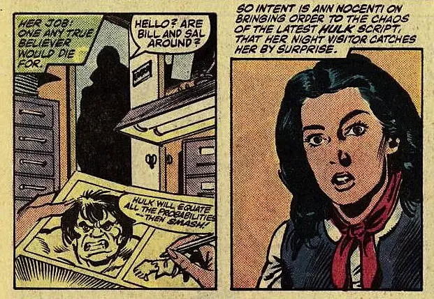 Ann Nocenti in Hulk 291