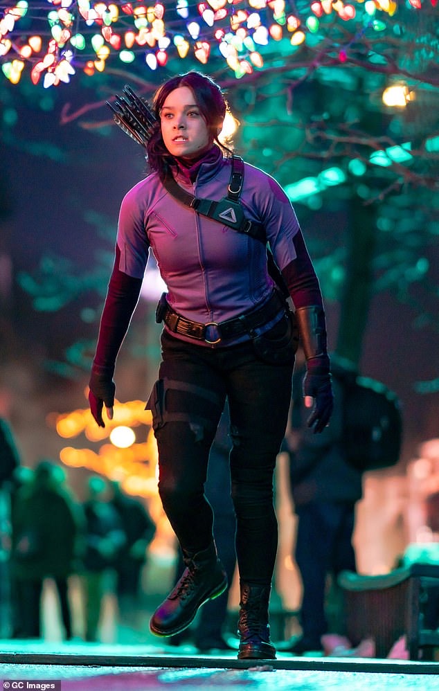 Hailee Steinfeld as Kate Bishop in Marvel Studios' Hawkeye