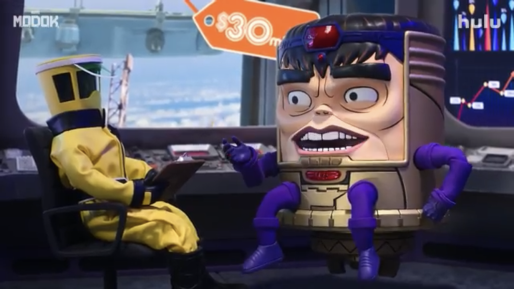 Modok Show Marvel's M.O.D.O.K. Animated Series Arrives on Hulu in May - MarvelBlog.com
