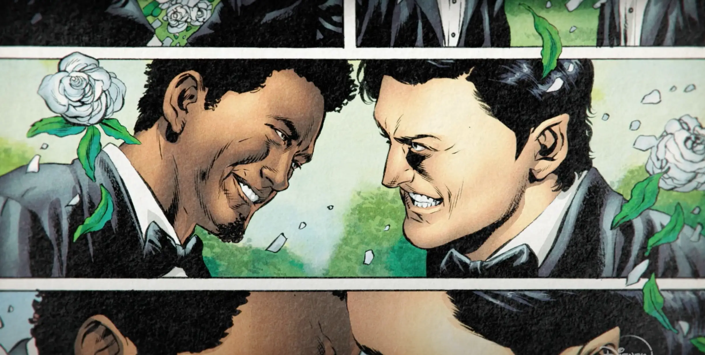 Marvel's Behind the Mask Trailer Cis Gay Relationship in Marvel Comics Breaks Barriers