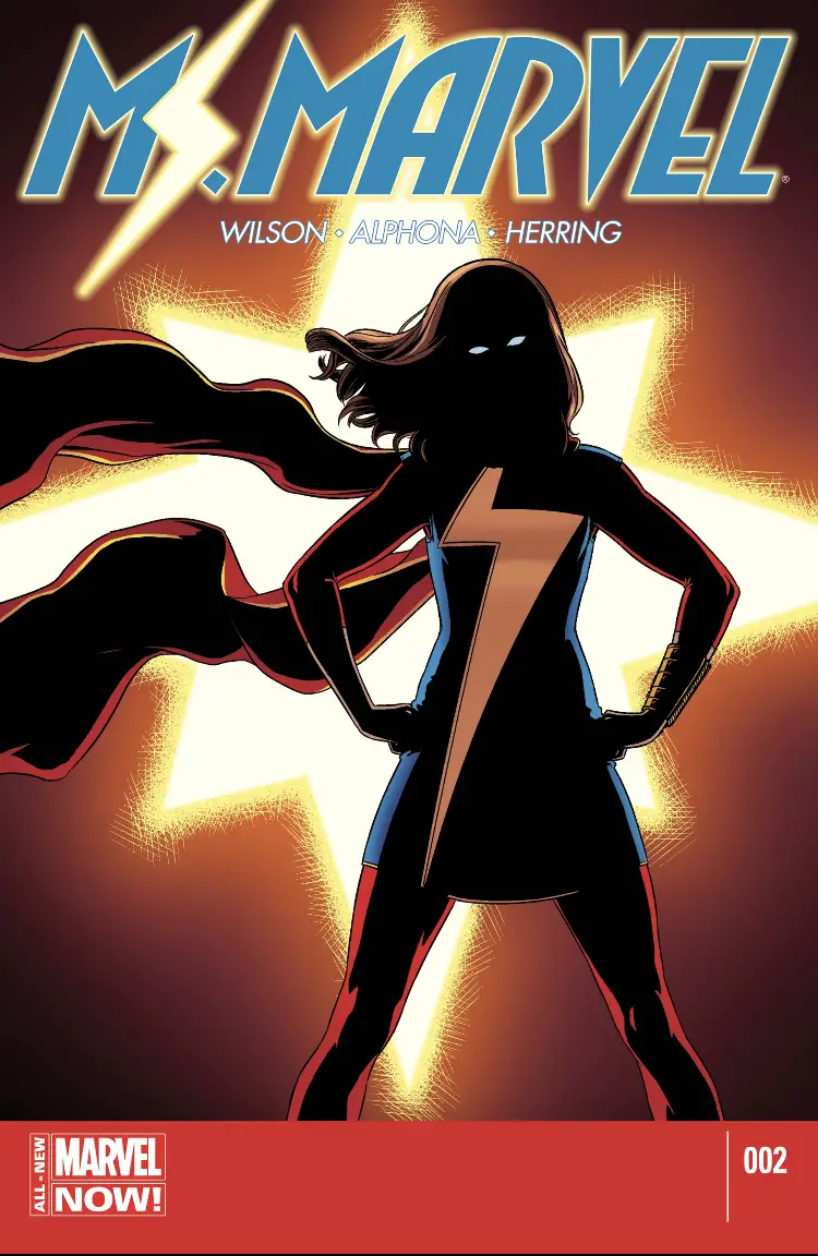 Ms. Marvel #2 Cover