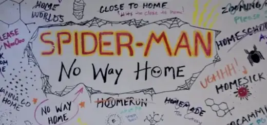 Spider-Man No Way Home White Board