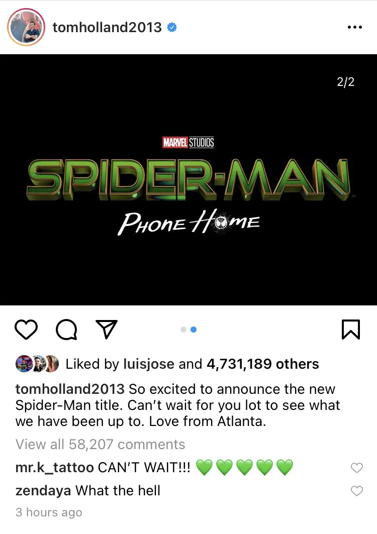 Spider-Man Phone Home