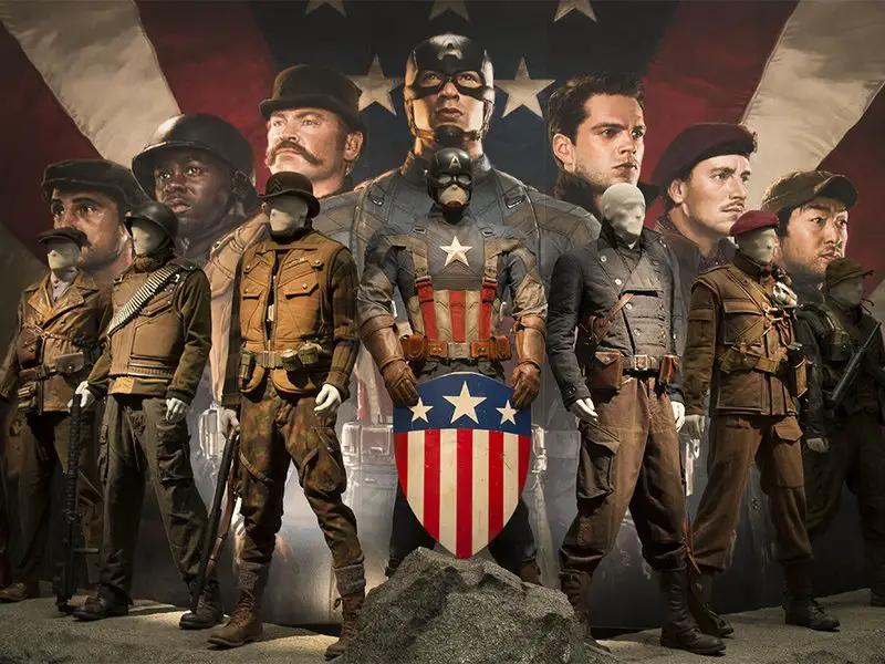 Cap and Commandos Display at Smithsonian