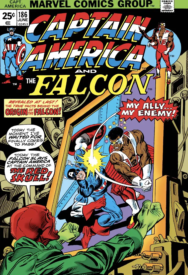 Captain America and the Falcon 186