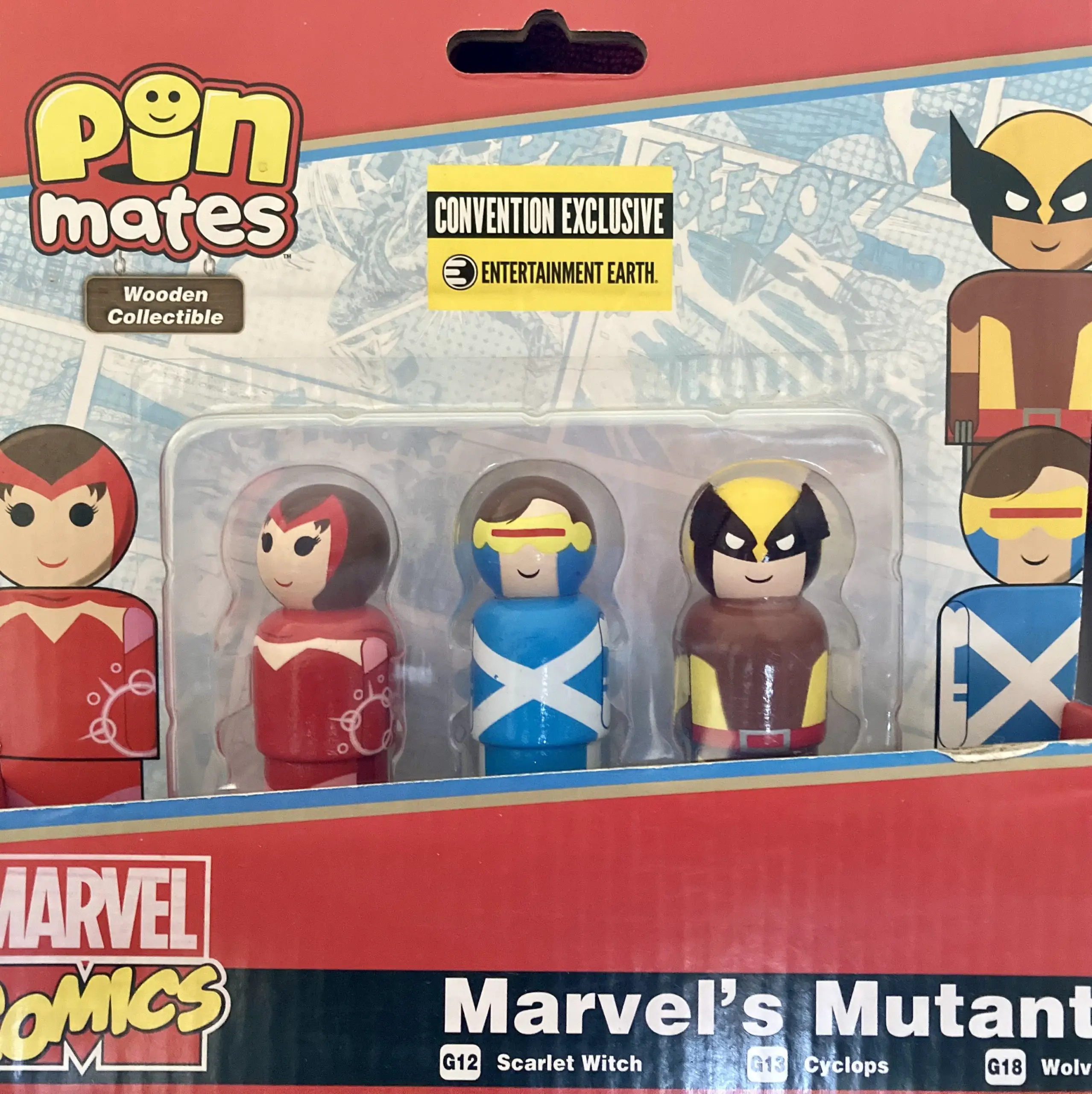 Marvel's Mutants Pin Mates SDCC Exclusive