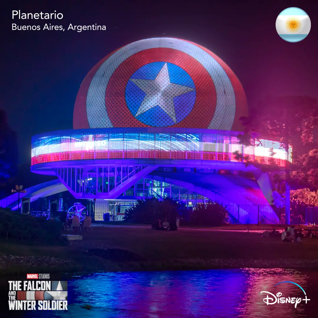 Planetario Buenos Aires Captain America Shield