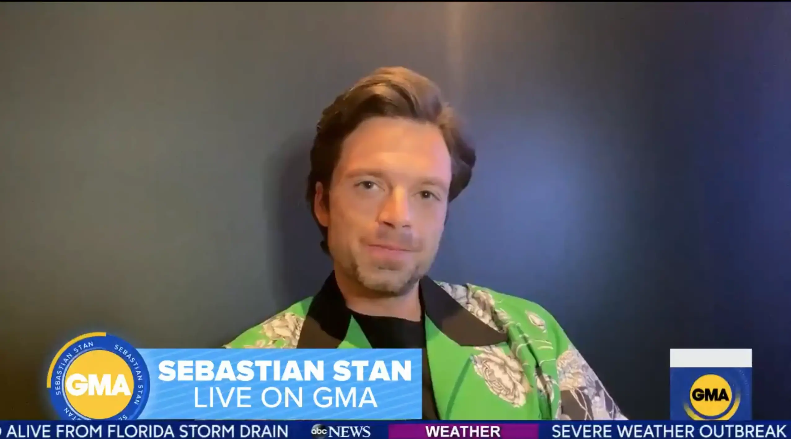 Sebastian Stan on GMA