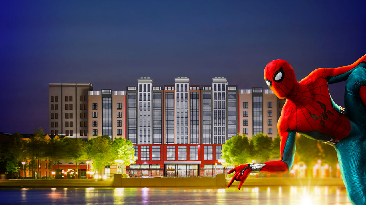 Art of Marvel Hotel with Spider-Man and Manhattan Restaurant