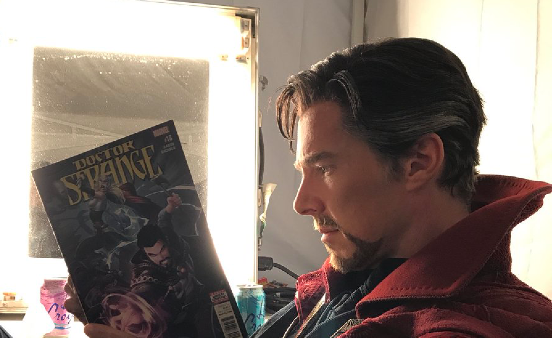 Strange reading. Doctor Steven Strange.