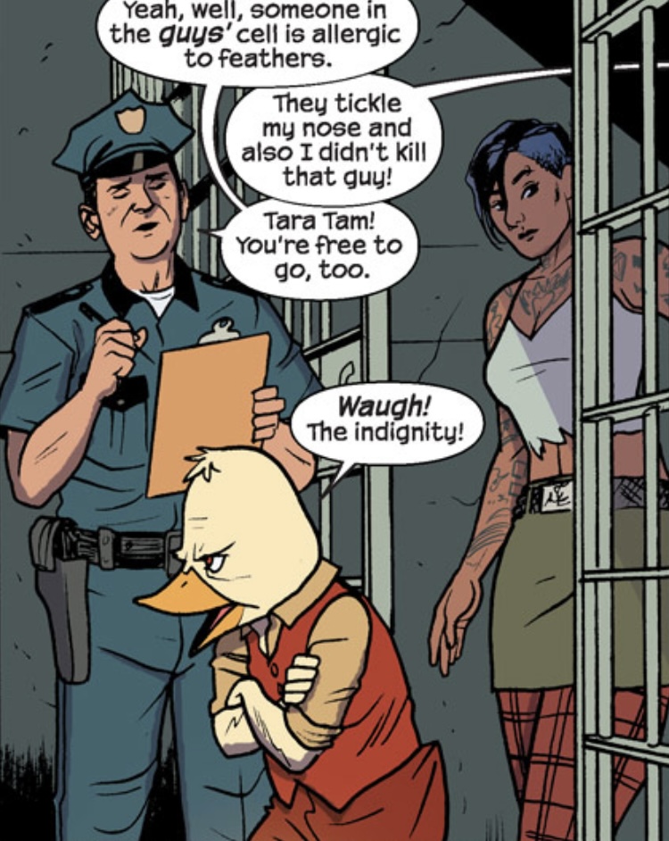 Tara Tam in Howard the Duck #1