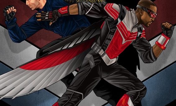 Salvador Anguiano The Falcon and the Winter Soldier Poster