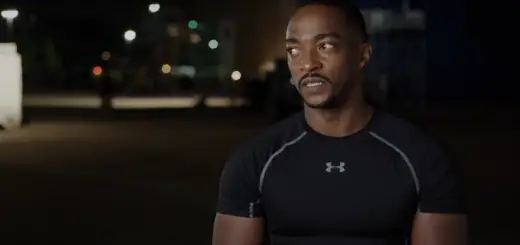Anthony Mackie in Marvel Studios' Assembled: The Making of The Falcon and the Winter Soldier