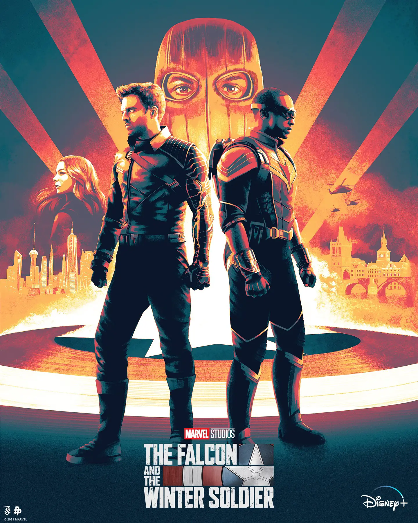 The Falcon and the Winter Soldier Poster 2