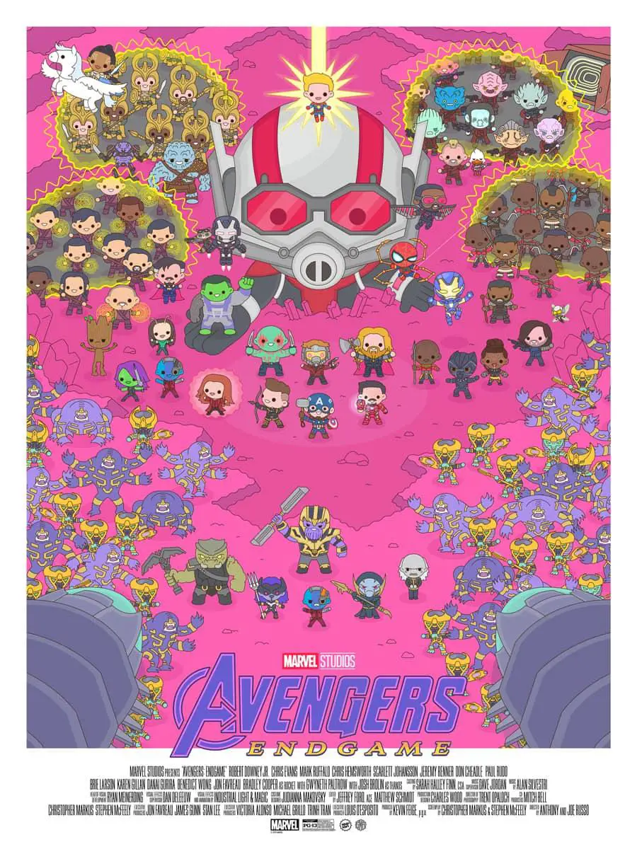 Avengers: Endgame Poster Truck Torrence 100% Soft