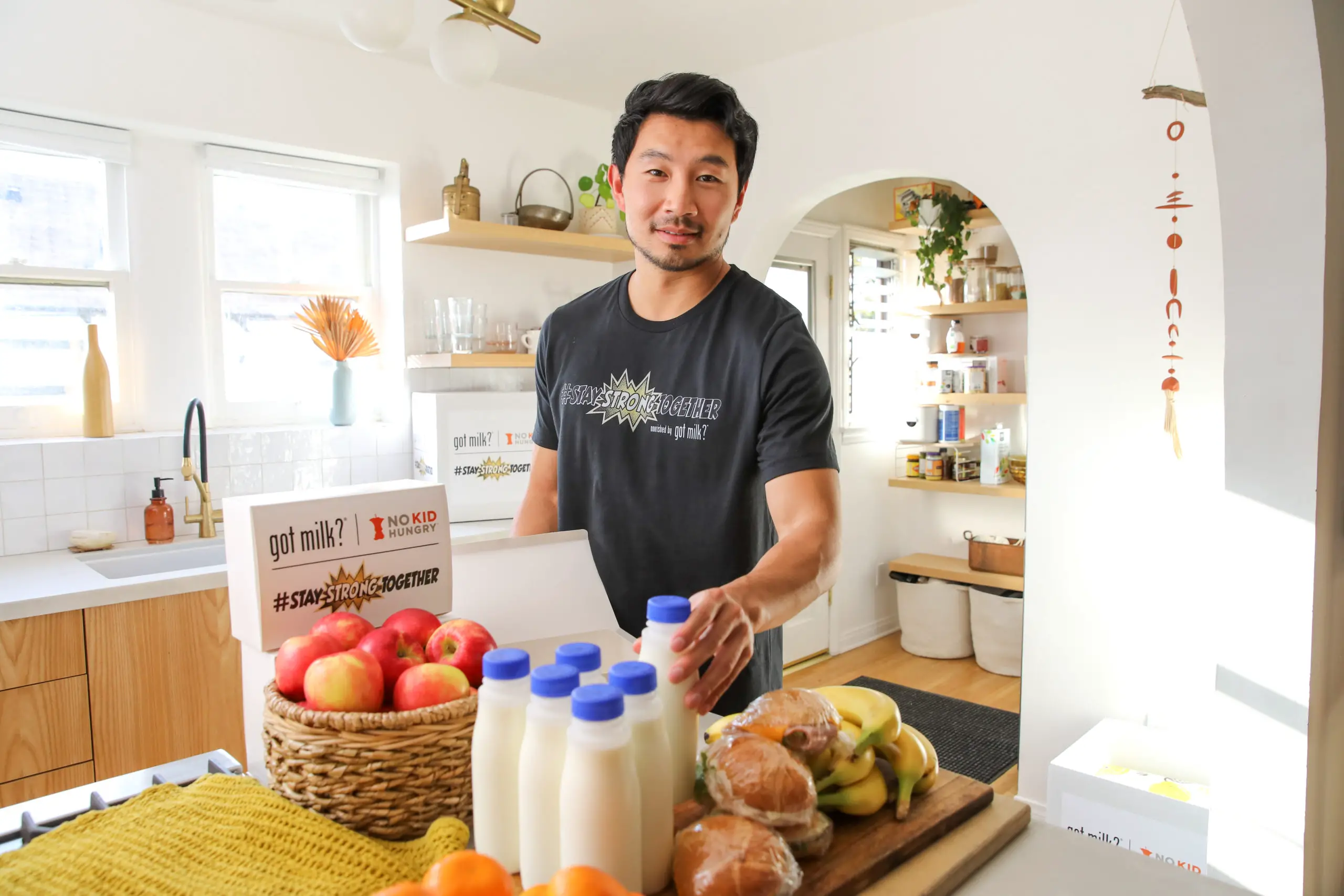 The Creators of 'got milk?' and Shang-Chi' Star Simu Liu Help Provide 1 Million Meals to California Kids Facing Hunger through #StayStrongTogether Initiative
