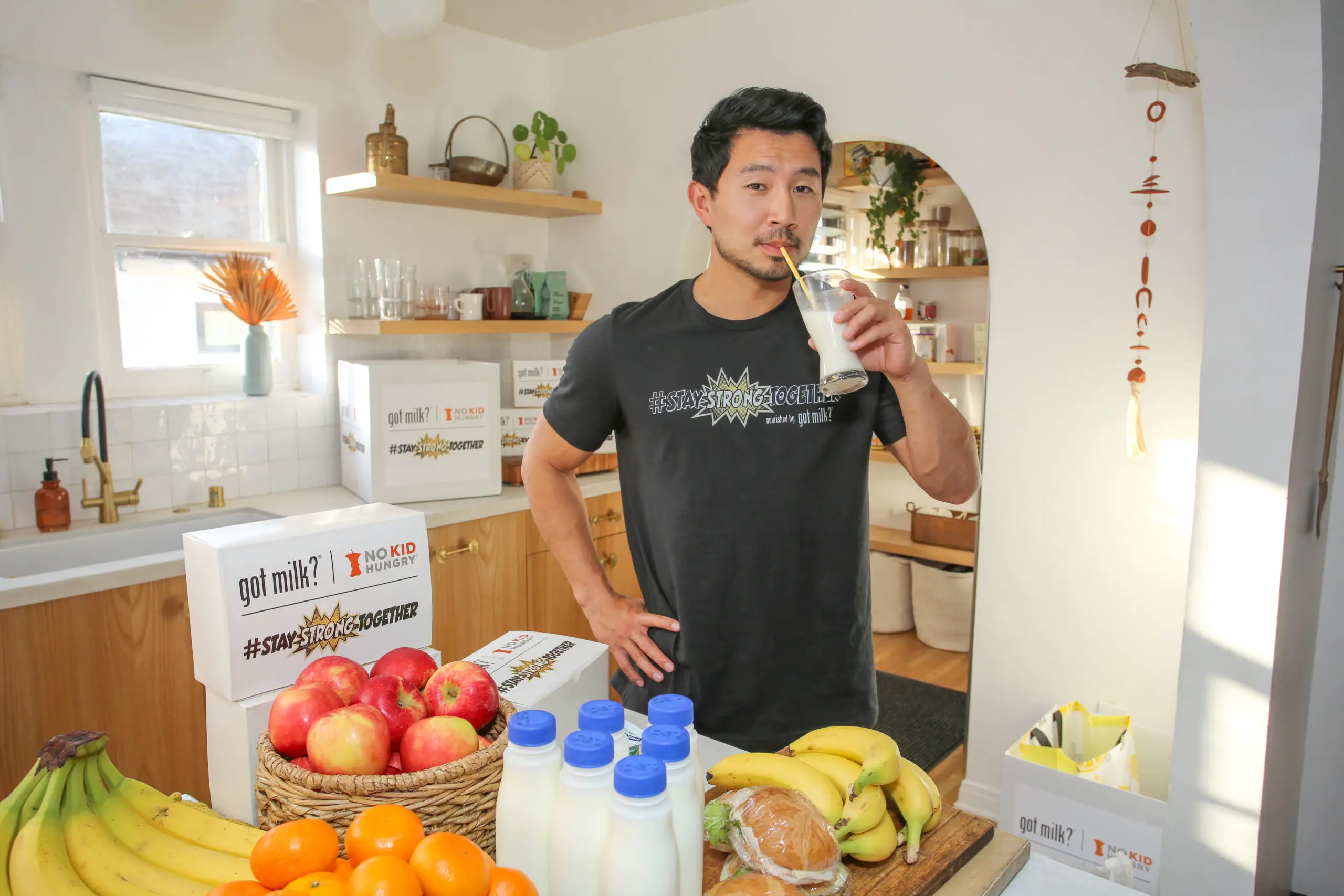 The Creators of 'got milk?' and Shang-Chi' Star Simu Liu Help Provide 1 Million Meals to California Kids Facing Hunger through #StayStrongTogether Initiative