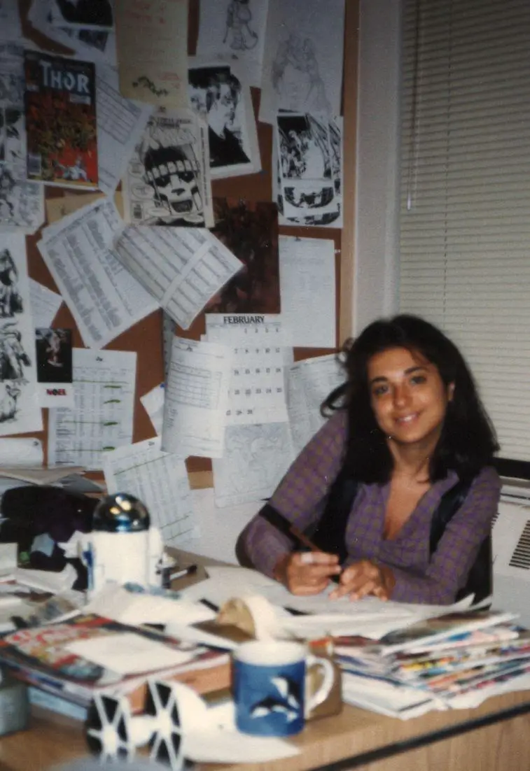 Ann Nocenti Marvel Bullpen 1980s